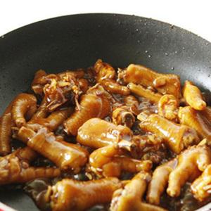 Cách làm chân gà om nước tương