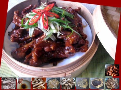 Chân gà phụng chảo