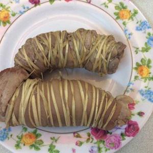 Cách làm chân giò bó lạt chiên