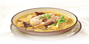 Chân giò ninh măng lưỡi lợn