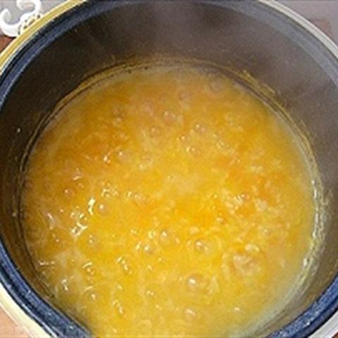 Cách làm cháo bí đỏ