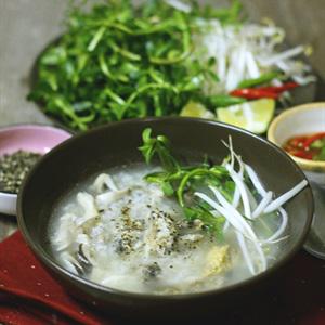 Cách làm cháo cá lóc bằng nồi cơm điện