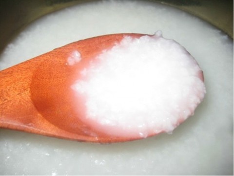 Cháo chuối đường phèn