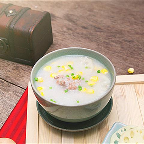 Cách làm cháo củ sen bắp non