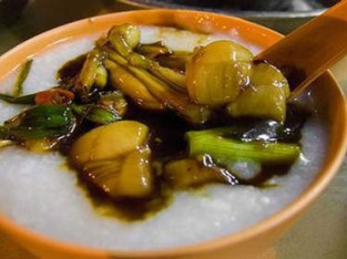 Cháo ếch sa nhân