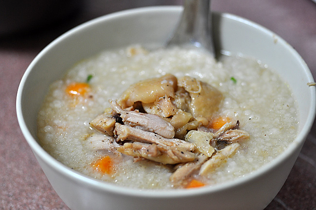Cháo gà