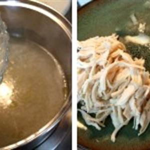 Cách làm cháo gà bổ dưỡng