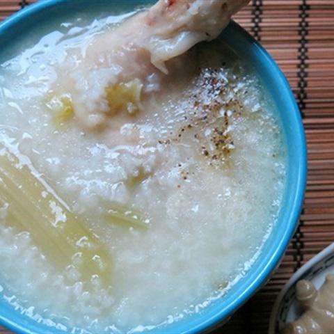 Cách làm cháo gà cần tây