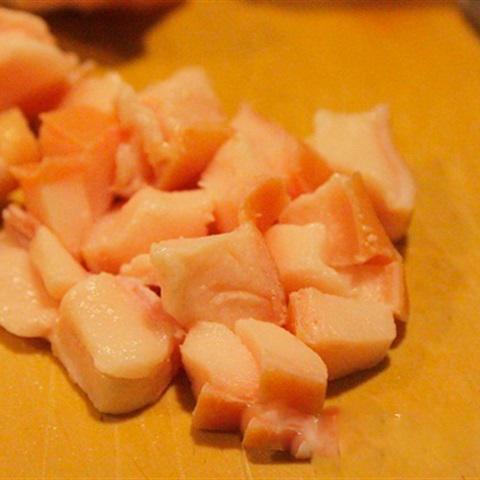 Cách làm chạo gà cuốn mía