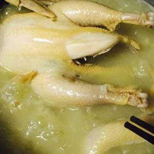 Cách làm cháo gà đậu xanh