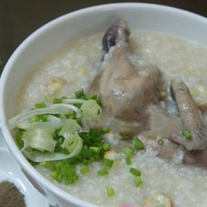Cách làm cháo gà hạt sen