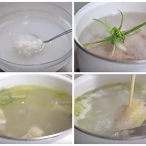 Cách làm cháo gà nóng bỏng lưỡi
