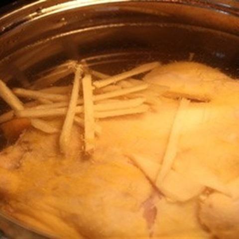 Cách làm cháo gà xé sợi