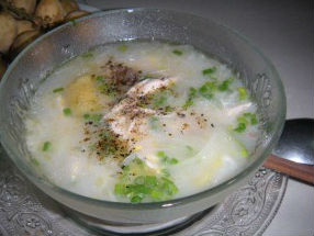 Cháo gà