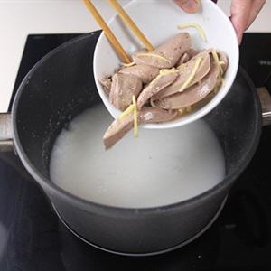Cách làm cháo gan heo