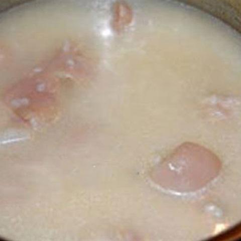 Cách làm cháo giò heo