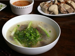 Cháo gỏi vịt