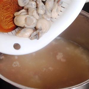 Cách làm cháo hàu thịt bằm