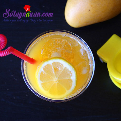 Chào hè cùng nước chanh xoài tươi ngon, mát lạnh