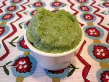 Cháo hoa lơ, khoai tây pho-mát