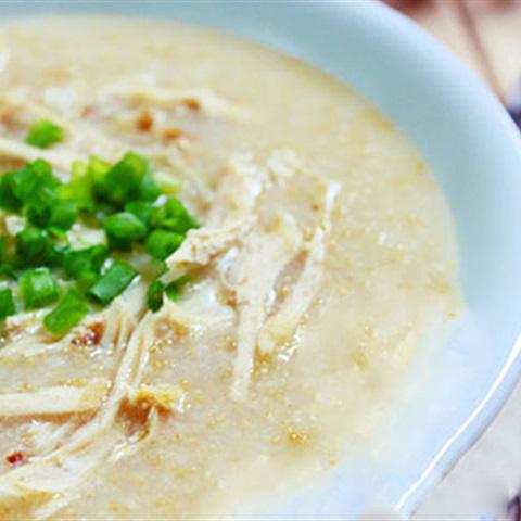 Cách làm cháo kê thịt gà cho bé