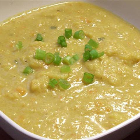 Cách làm cháo khoai lang gan heo