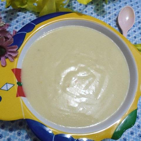 Cách làm cháo khoai lang thịt gà cho bé