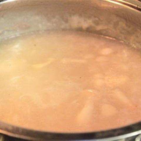 Cách làm cháo nấm và tôm