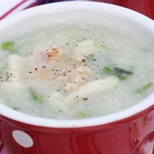 Cách làm cháo nấm và tôm