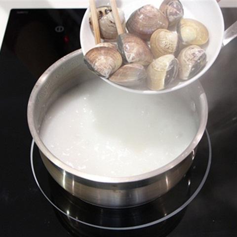 Cách làm cháo ngao