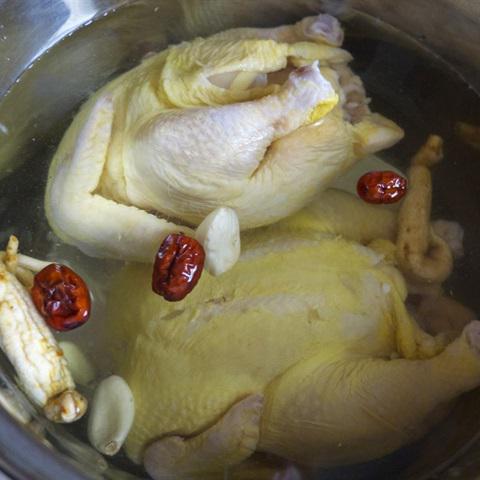 Cách làm cháo ninh nhân sâm