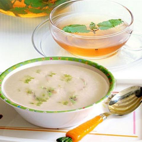 Cách làm cháo óc heo và đậu Hà Lan