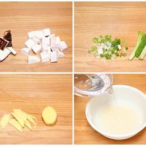 Cách làm cháo sườn khoai môn