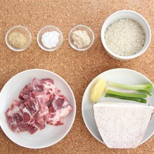 Cách làm cháo sườn khoai môn