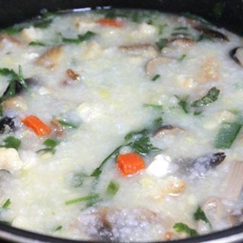 Cách làm cháo thập cẩm chay