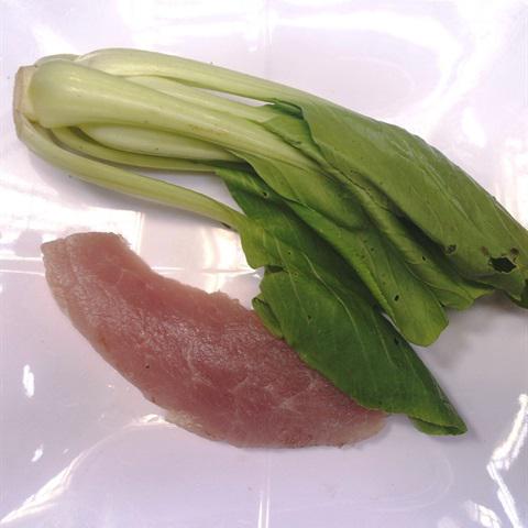 Cách làm cháo thịt bằm cải thìa