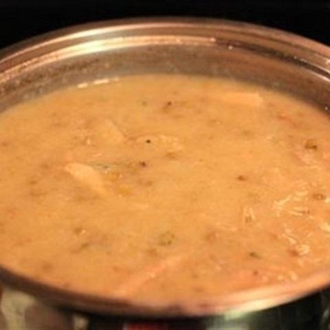 Cách làm cháo thịt gà đậu xanh