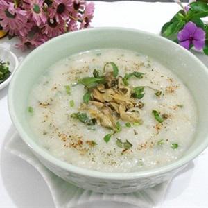 Cách làm cháo thịt trai