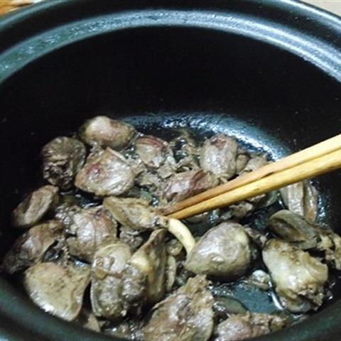 Cách làm cháo tim gà