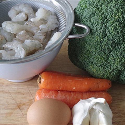 Cách làm chạo tôm bông cải