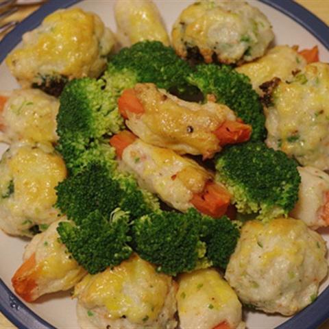 Cách làm chạo tôm bông cải