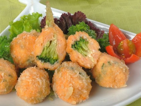 Chạo tôm bông cải