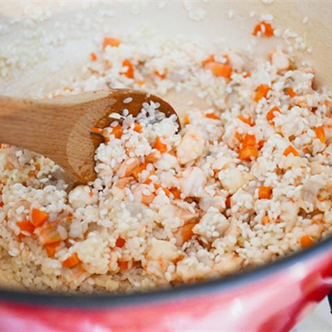 Cách làm cháo tôm kiểu Hàn