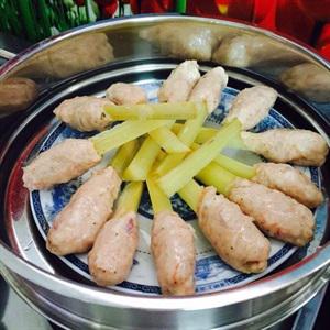 Cách làm chạo tôm mía lụi