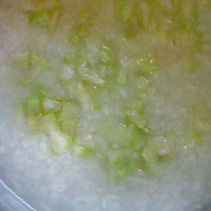 Cách làm cháo tôm nấu bầu