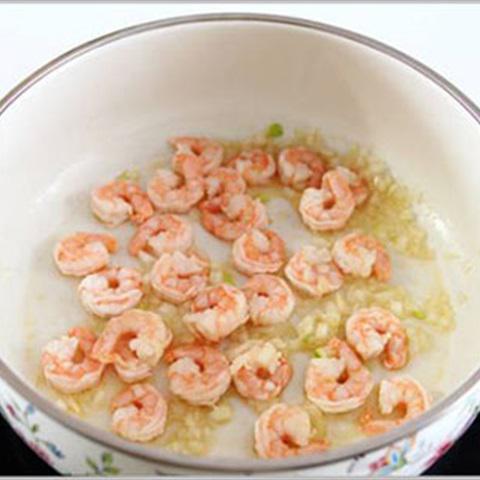 Cách làm cháo tôm với phô mai