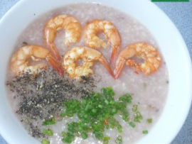 Cháo tôm