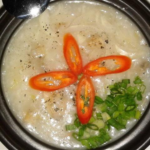 Cách làm cháo trắng nấu nghêu