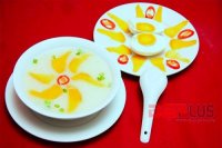 Cháo trắng trứng muối