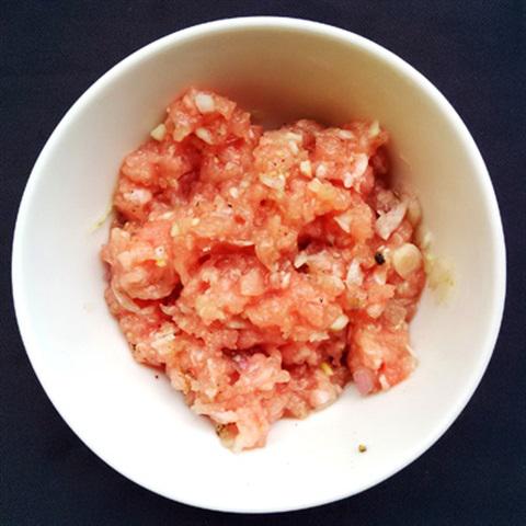 Cách làm cháo trứng thịt băm